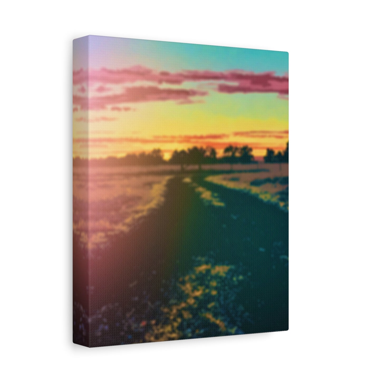 The Other Road, Hazy Art Print