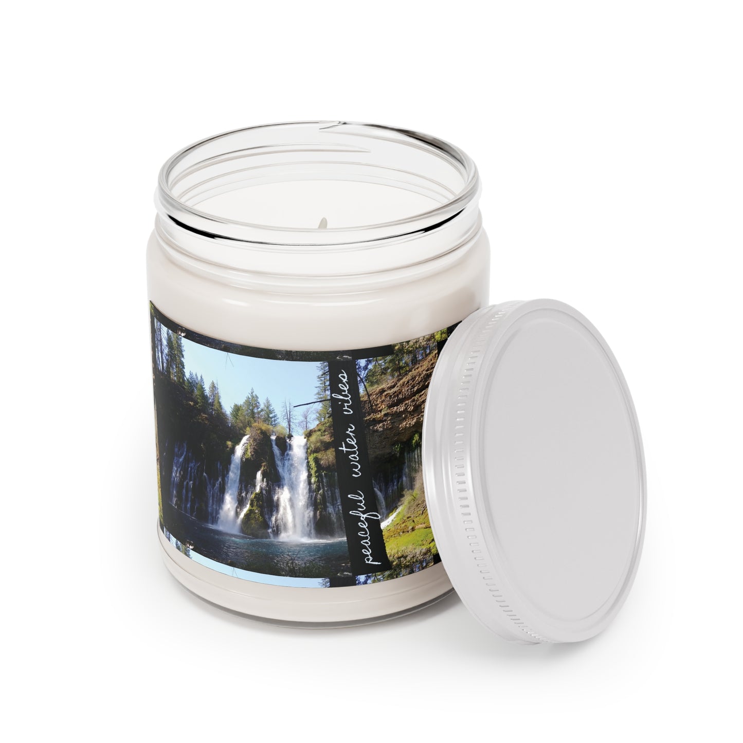 Good Vibes Mindset Candle, Peaceful Water Vibes