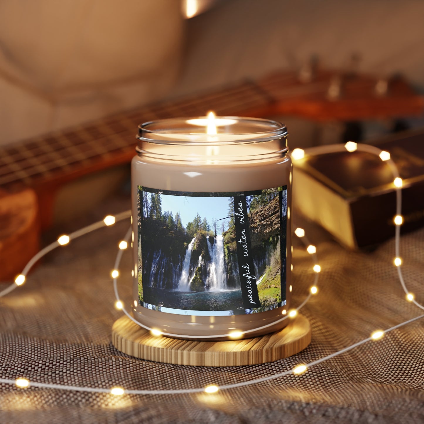 Good Vibes Mindset Candle, Peaceful Water Vibes