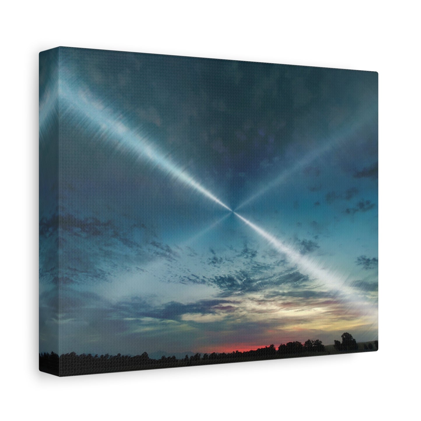 Illuminating Cloudscape, 8x10" Canvas