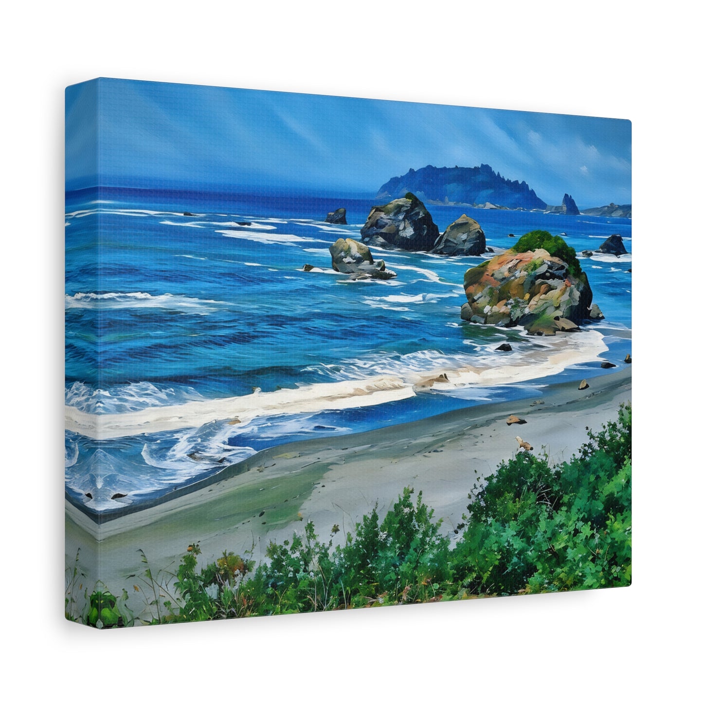 Pacific Ocean Blue, Art Print