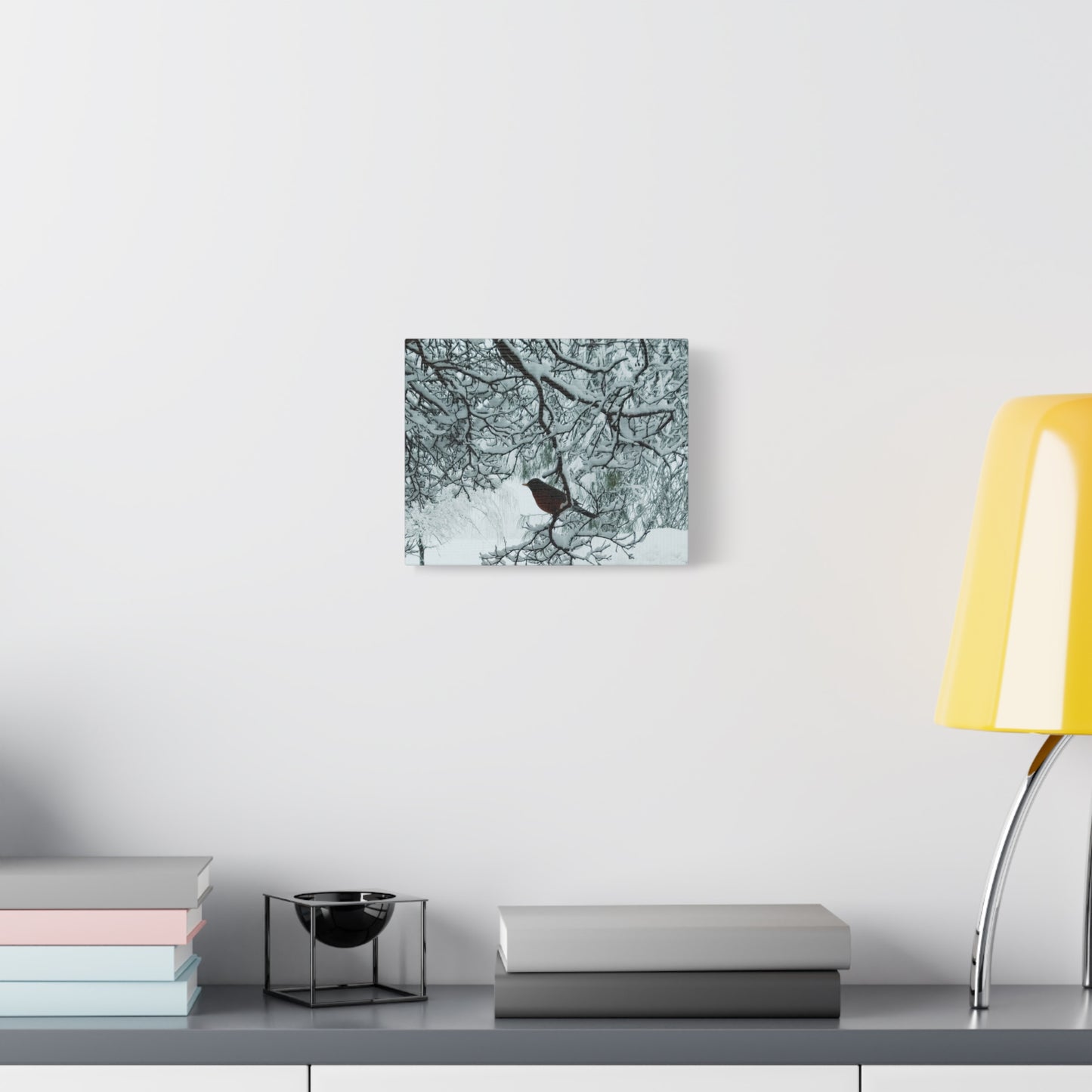 Snow Bird, Canvas Print Art