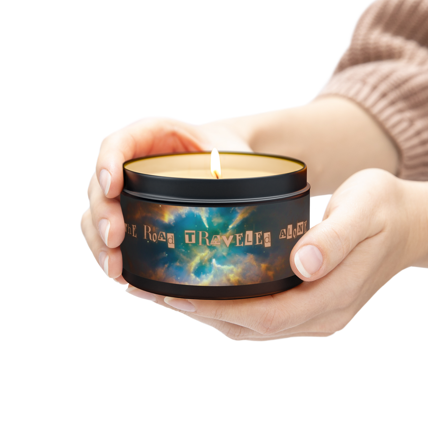 Well Being Spiritual Growth Candle, The Road Traveled Alone