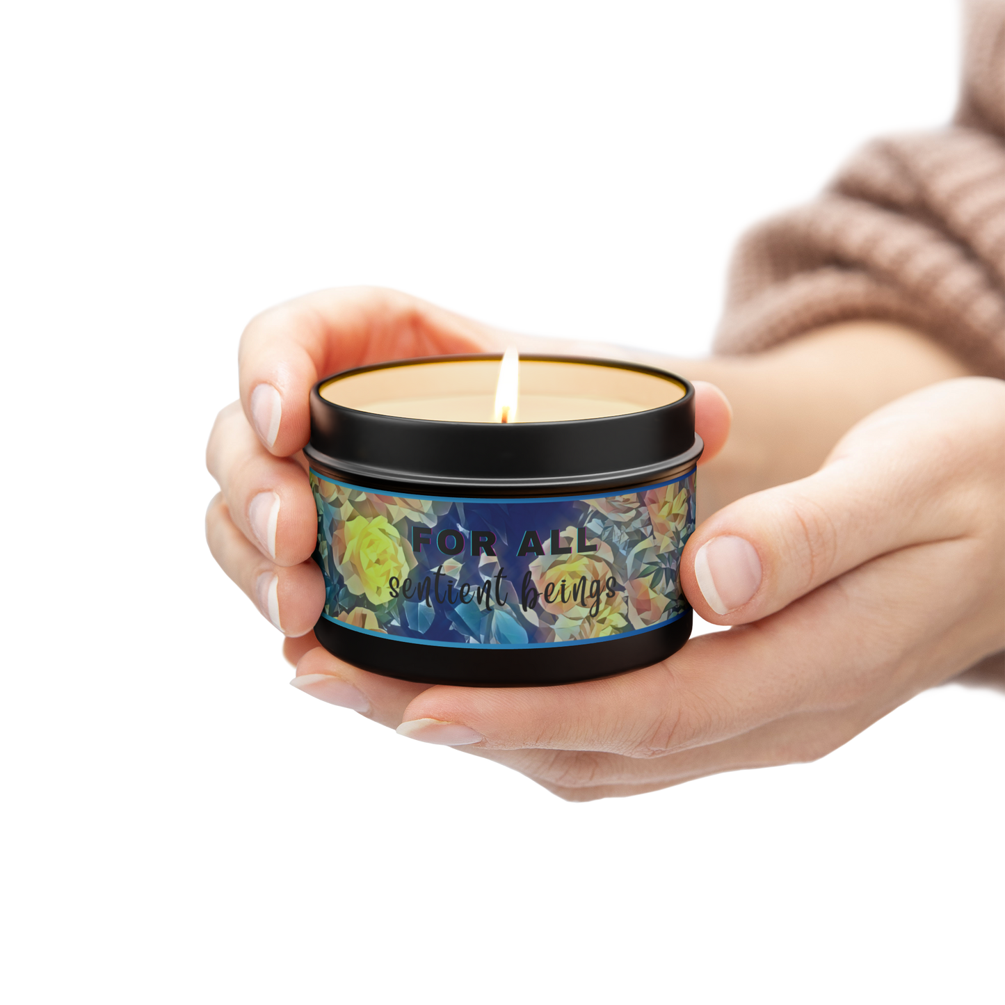 Mindful Compassion Candle, For All Sentient Beings