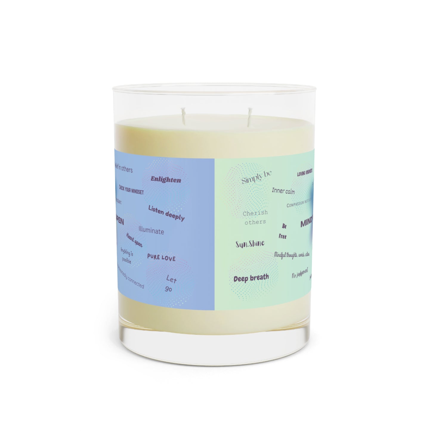 Wisdom and Compassion Mindset Candle, Mind Wide Open