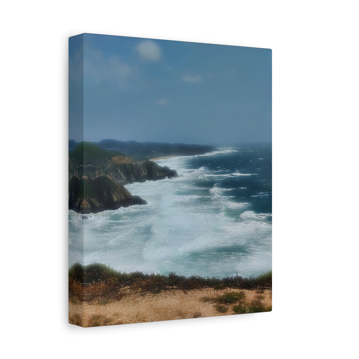 Coastal Wall Art, Ocean Canvas