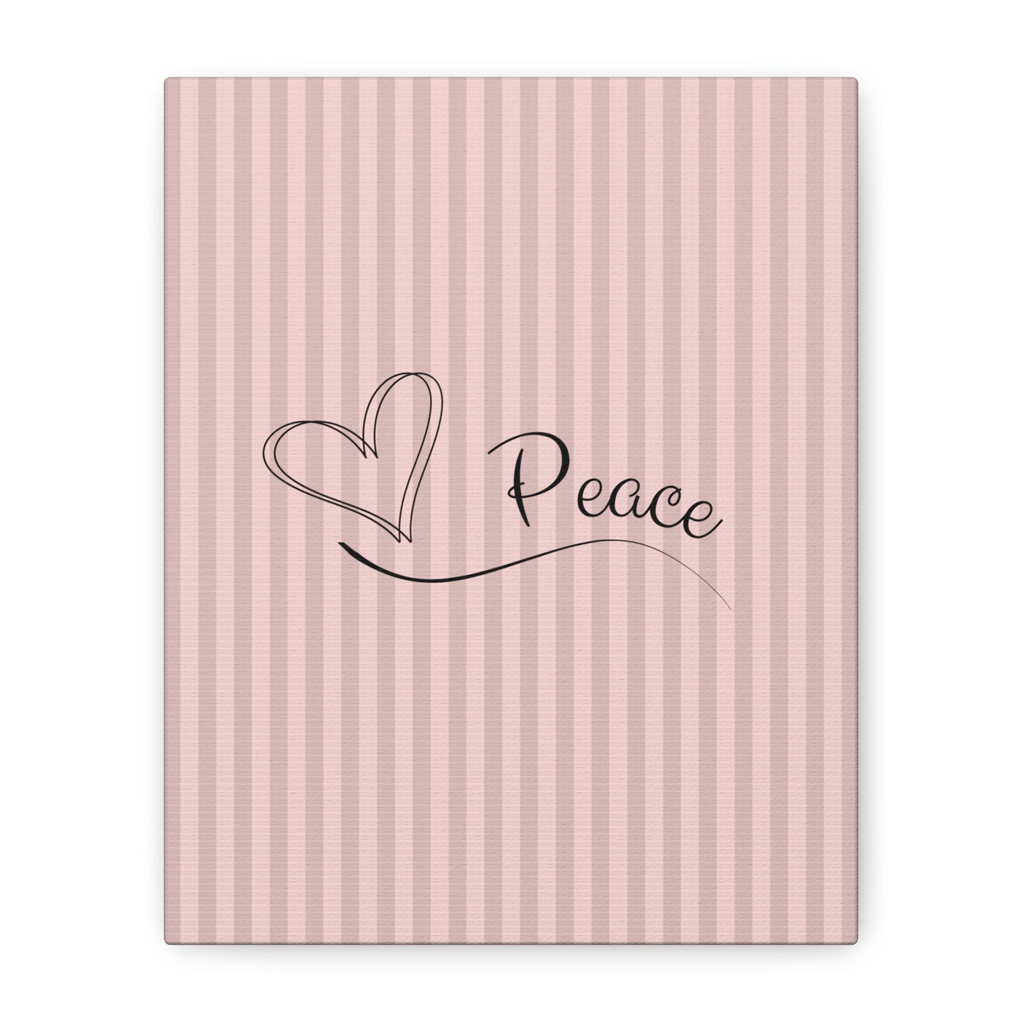 Classic Stripes, Peace Wall Print