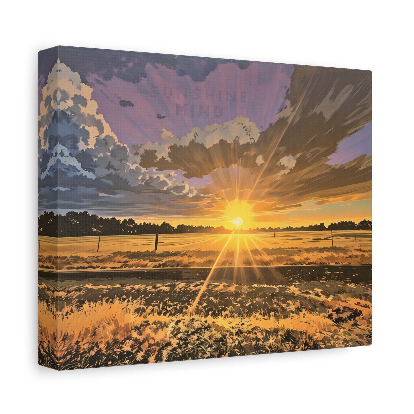 Sunshine Mind, Canvas Art Print