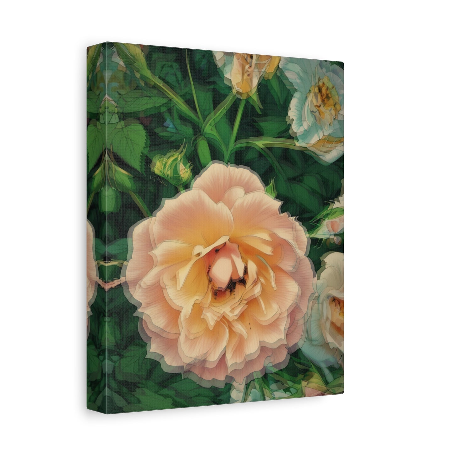 Hazy Roses, Canvas Print