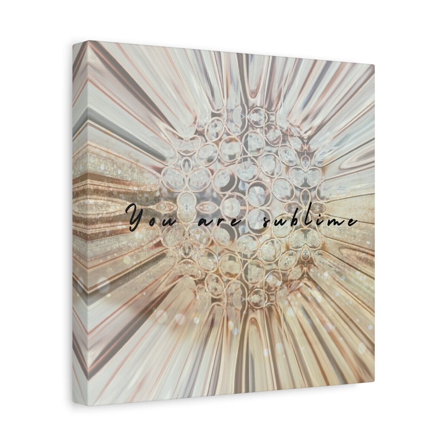Sublime Wall Art Canvas, Inspirational Home Decor 12x12