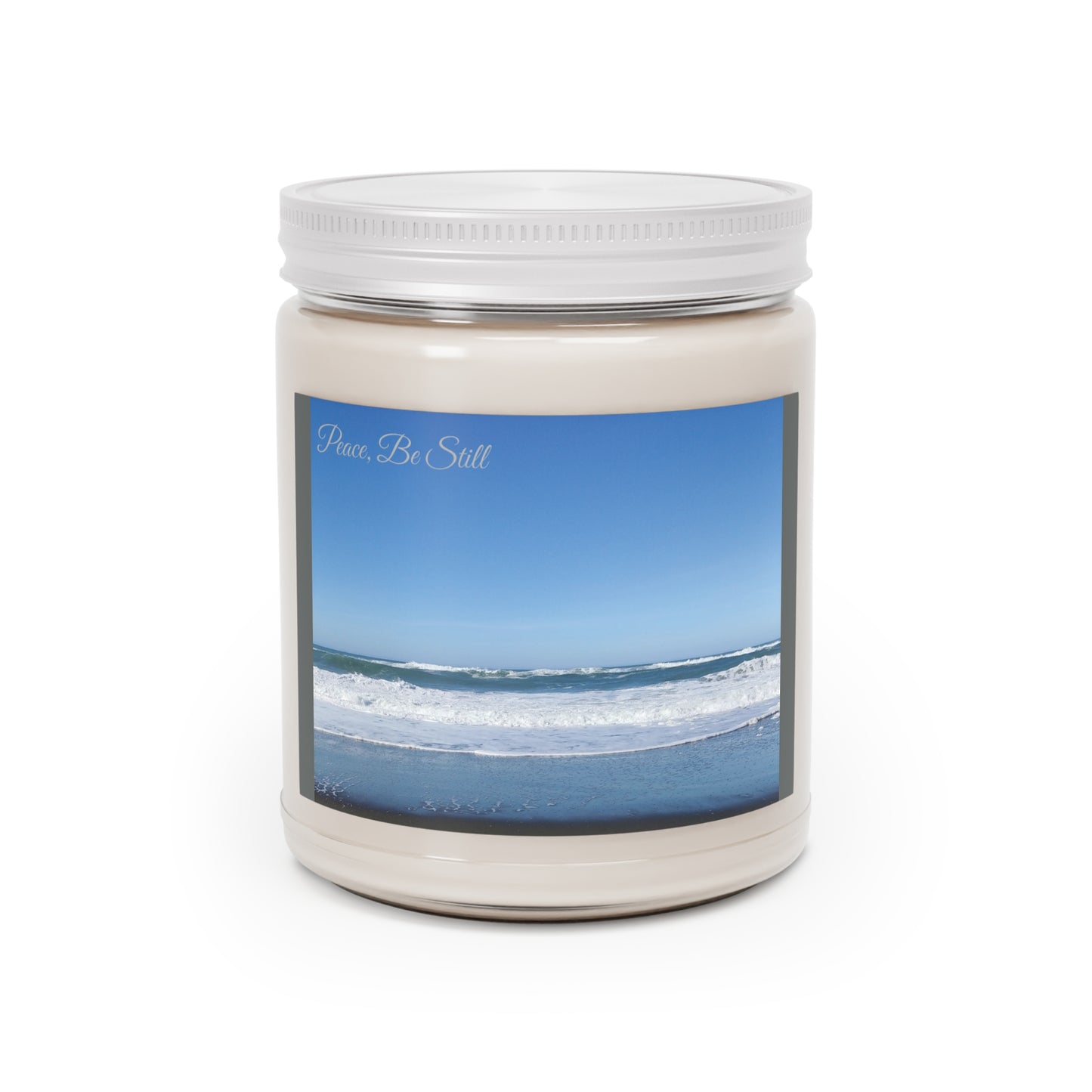 Tranquil Candle, Peace Be Still Jesus Quote