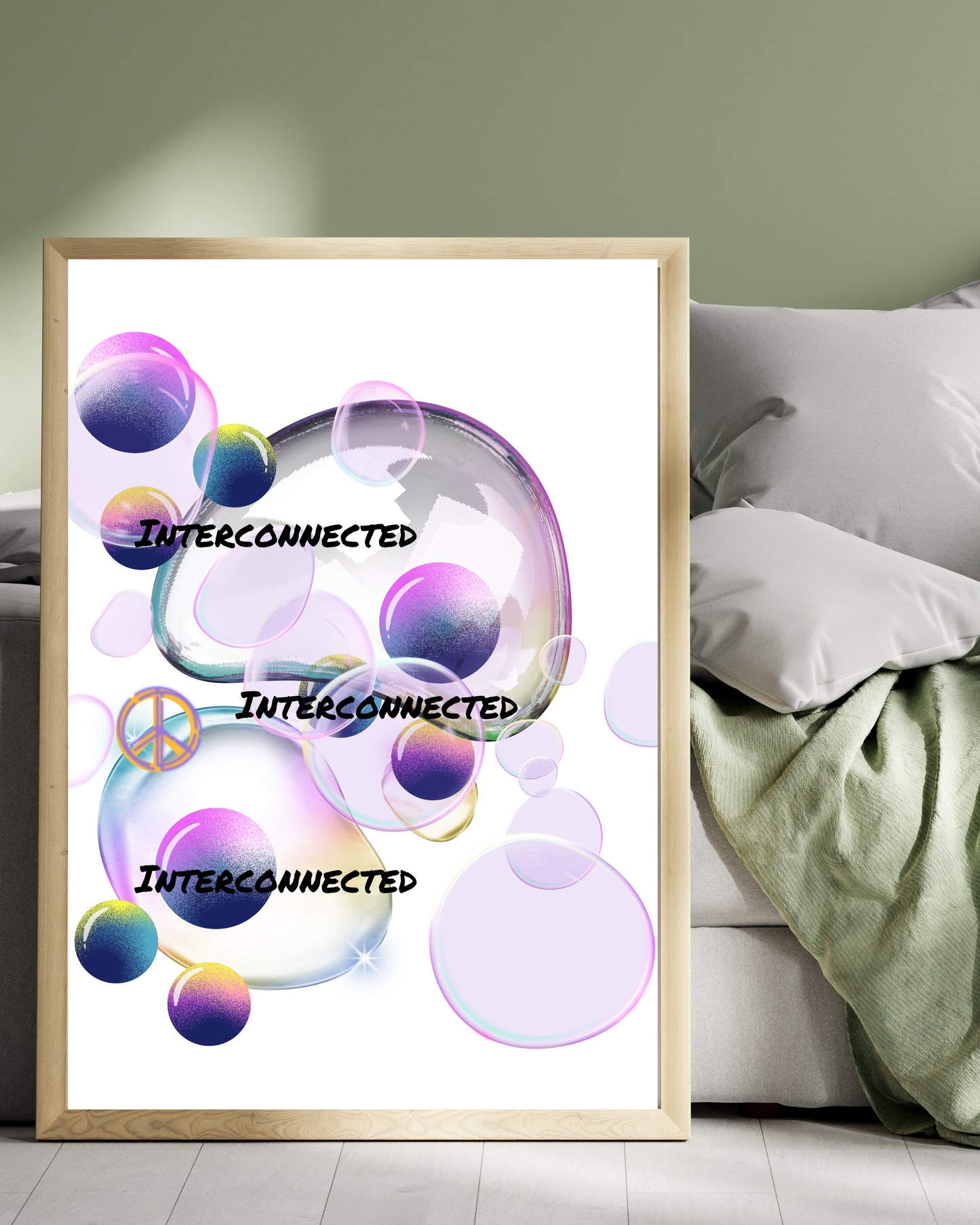 Interconnected, Wall Print Art