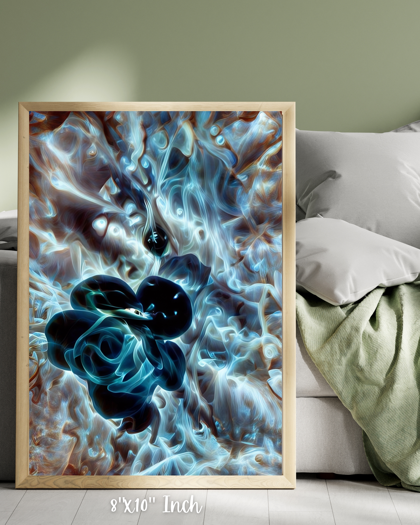 Abstract Flower, Canvas Print