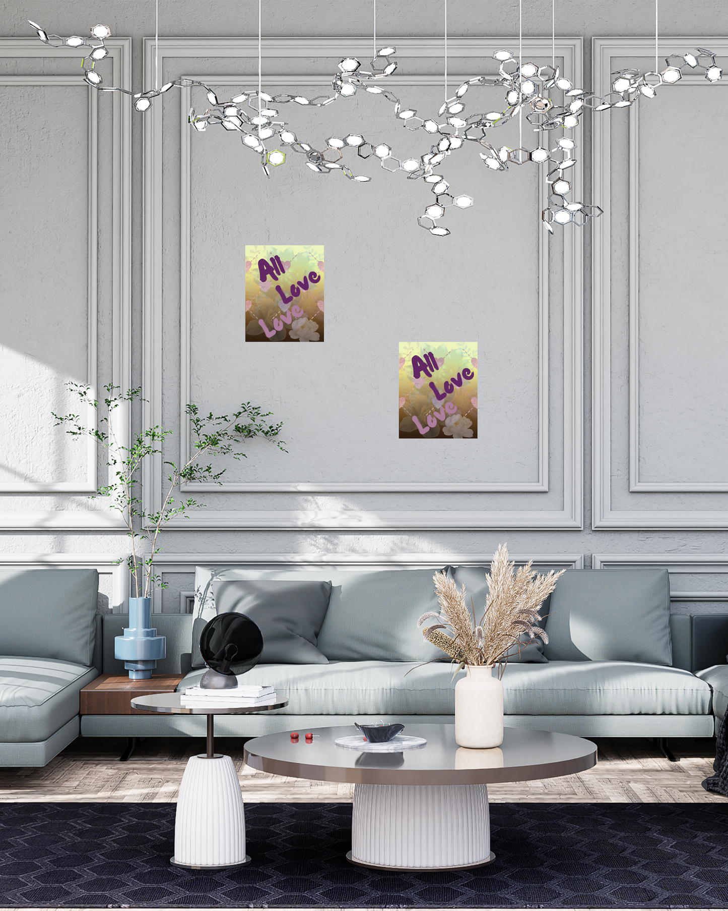 All Love, Canvas Wall Art