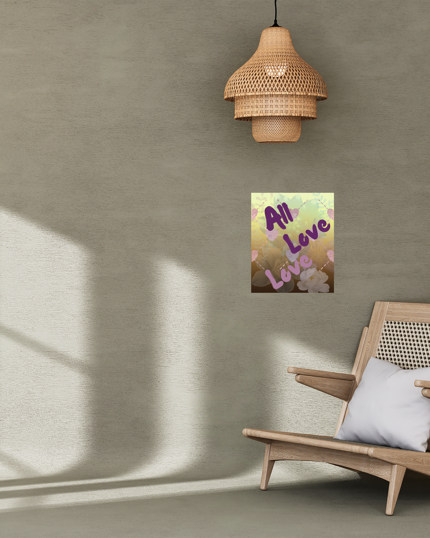 All Love, Canvas Wall Art