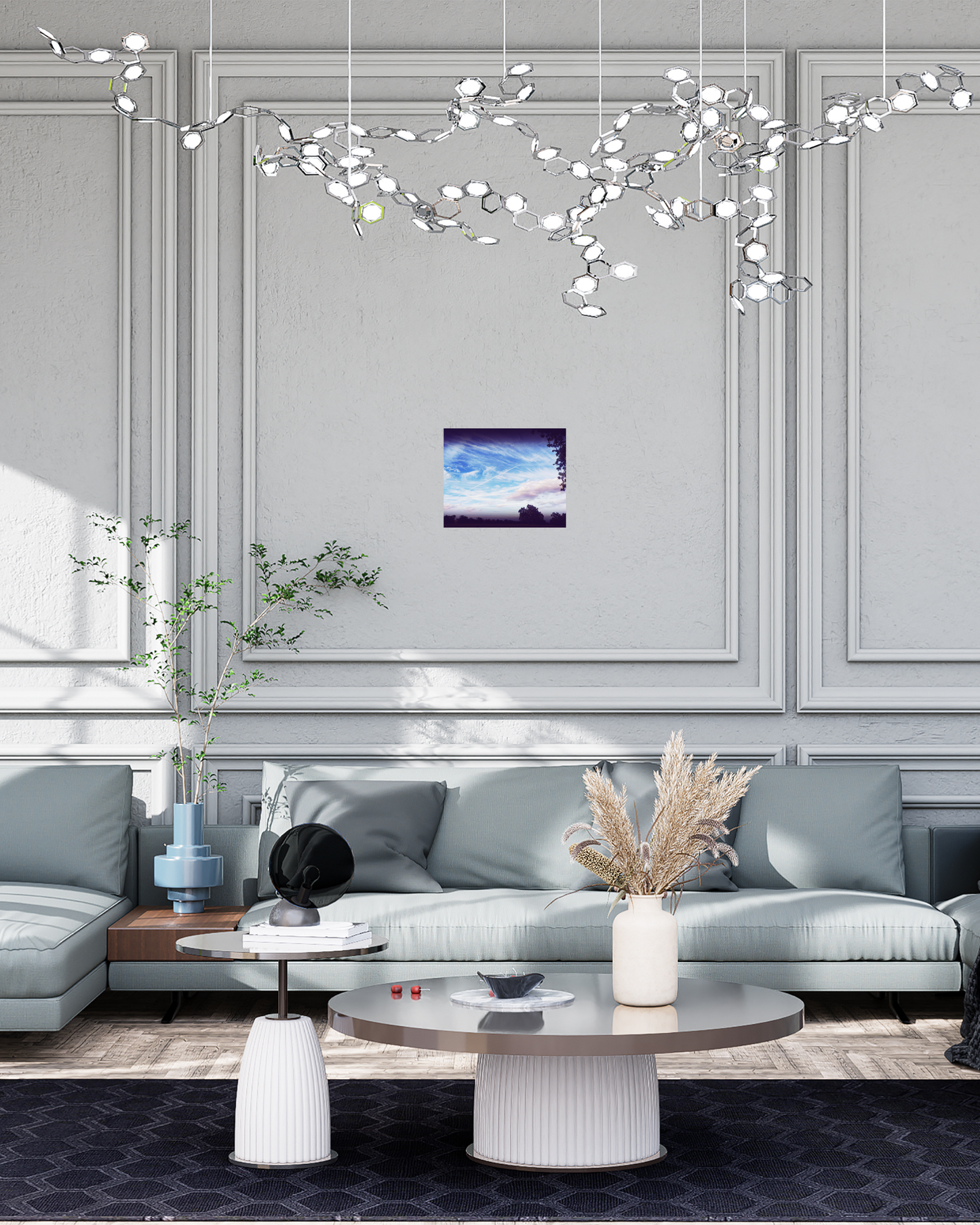 Serenity in Sky, Canvas Print