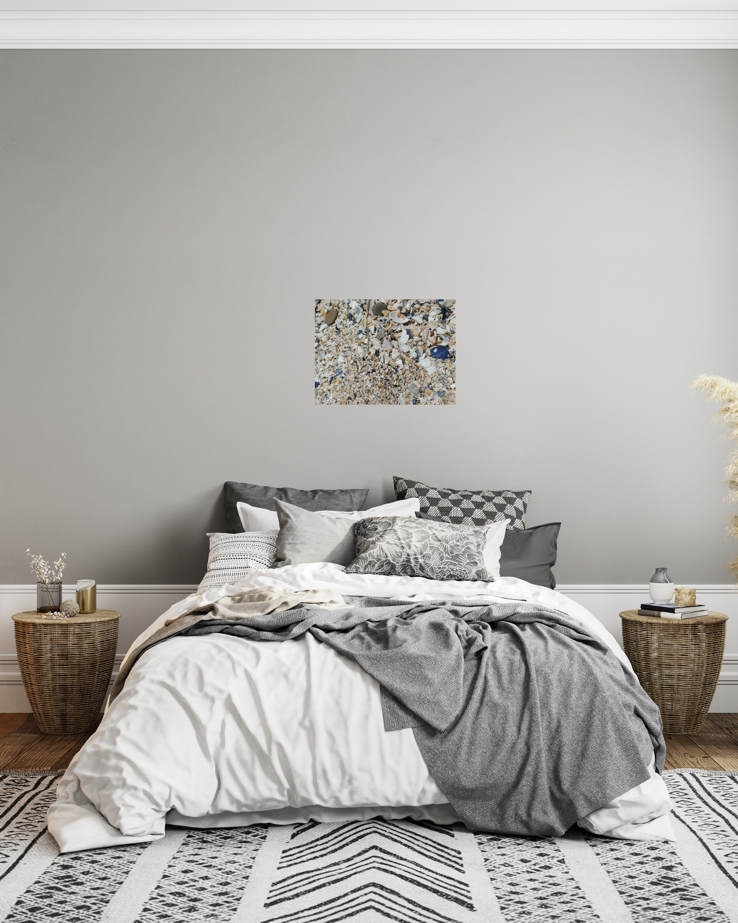 Shell Beach, Coastal Canvas Decor