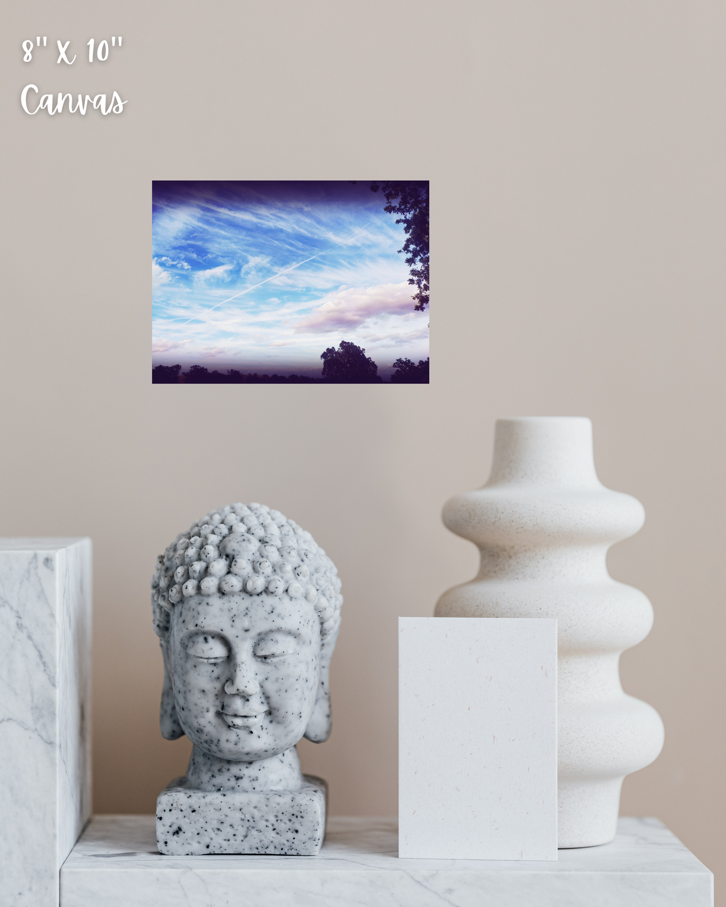Serenity in Sky, Canvas Print