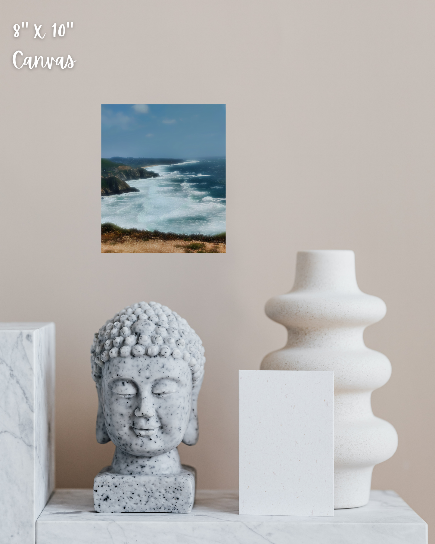 Coastal Wall Art, Ocean Canvas