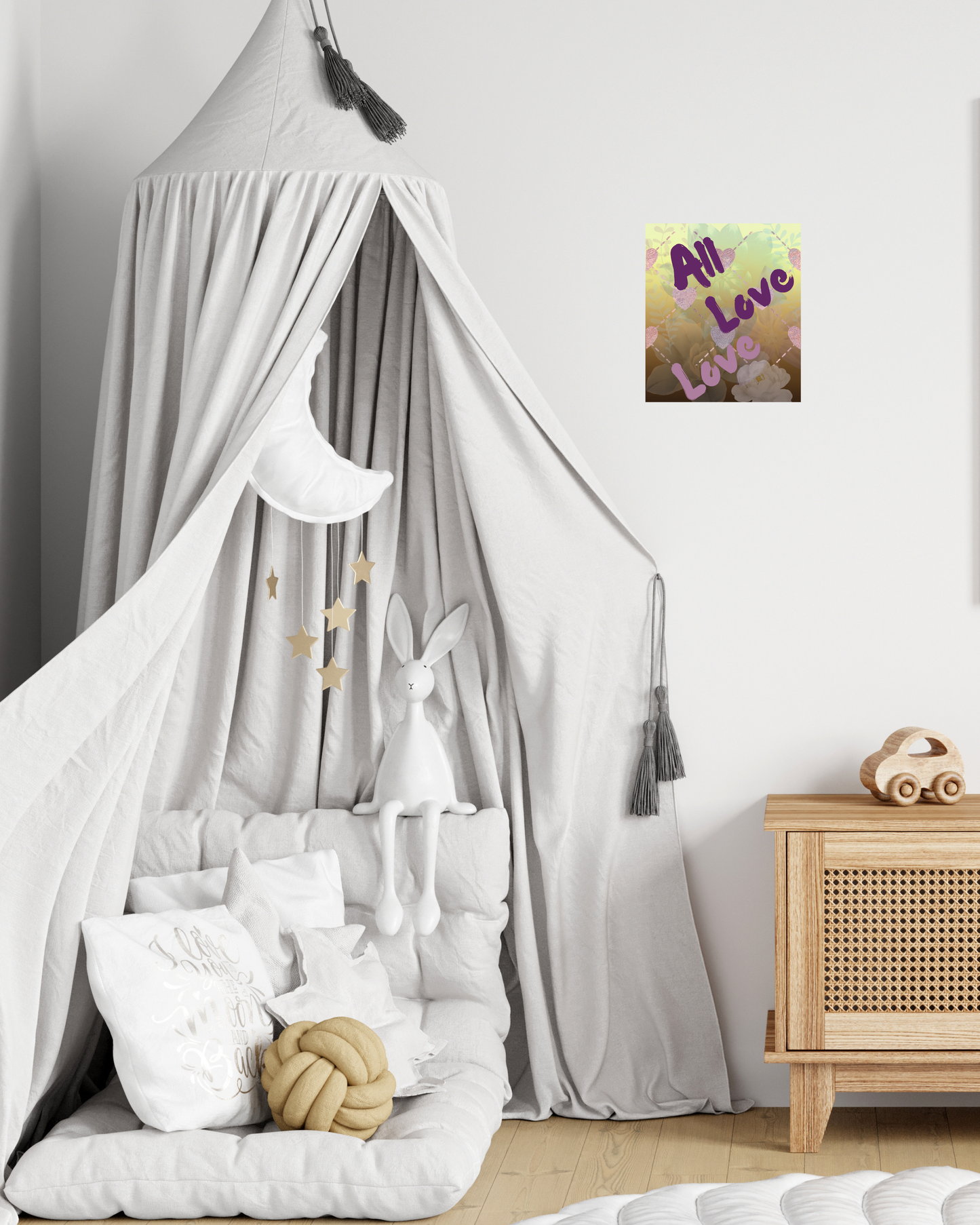 All Love, Canvas Wall Art