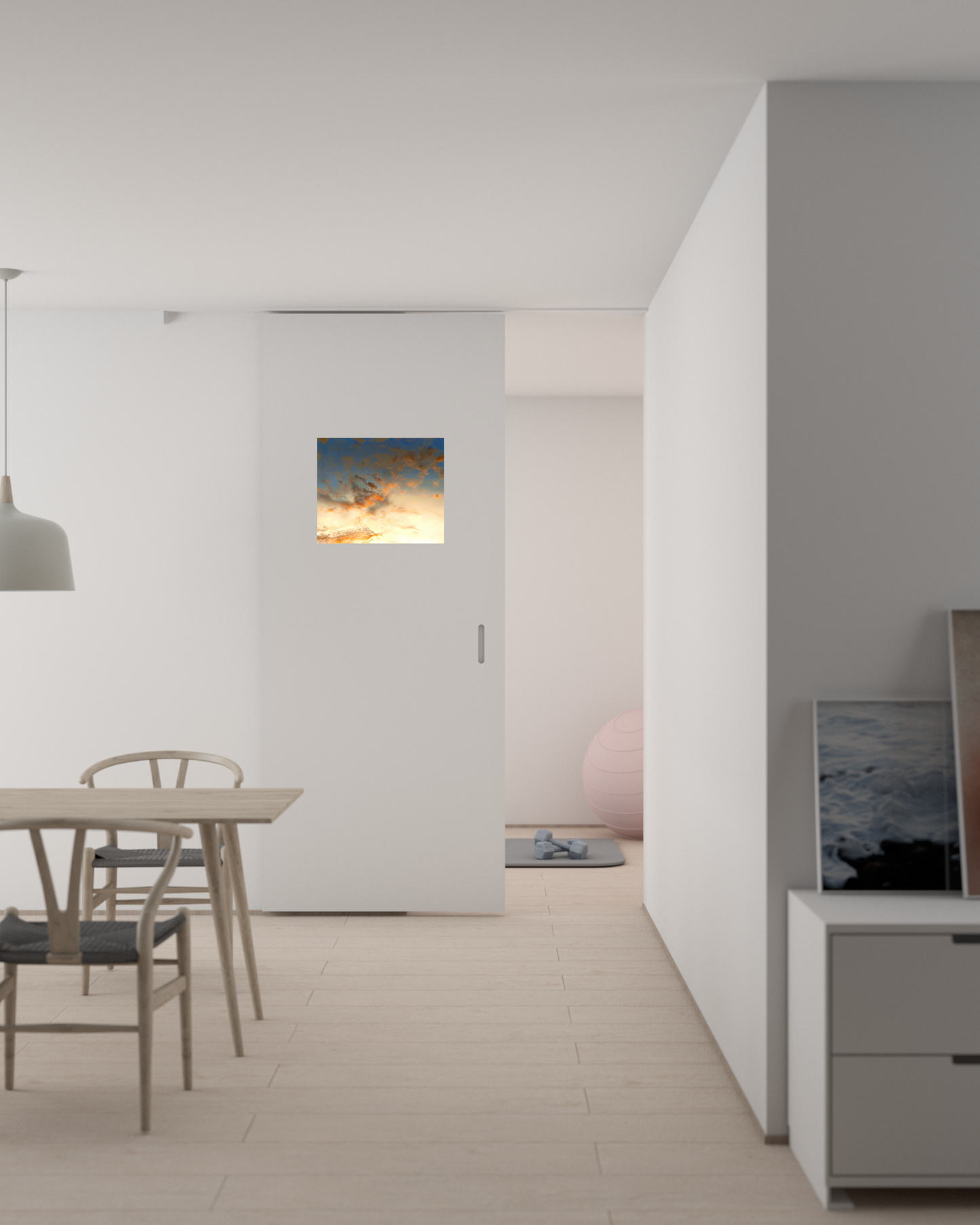 Purely Sky, Canvas Print Art