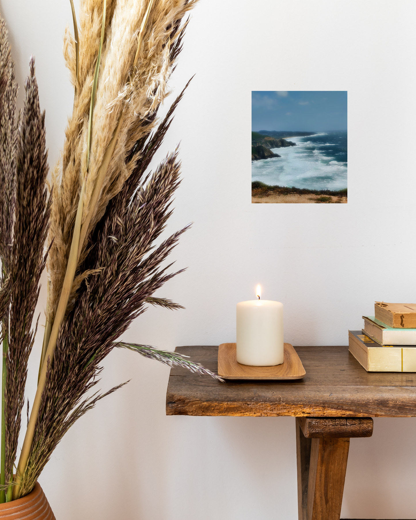 Coastal Wall Art, Ocean Canvas