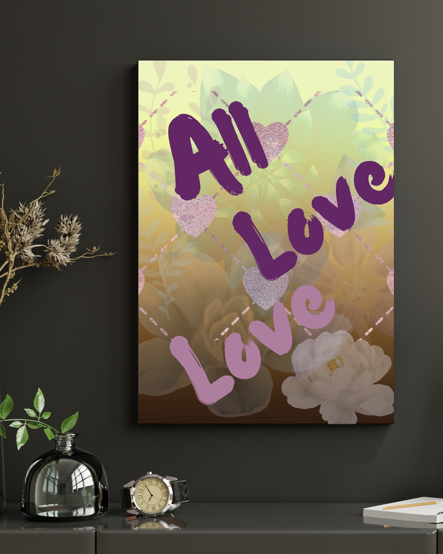 All Love, Canvas Wall Art