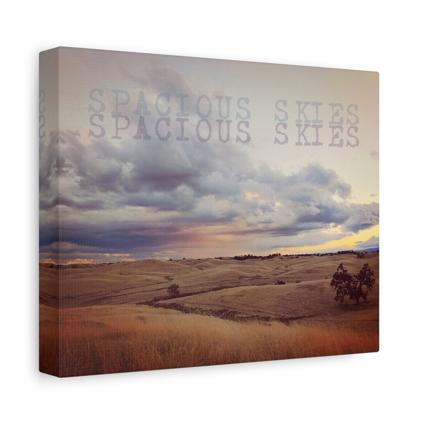 Cotton Candy Skies, Rural Sunset Print