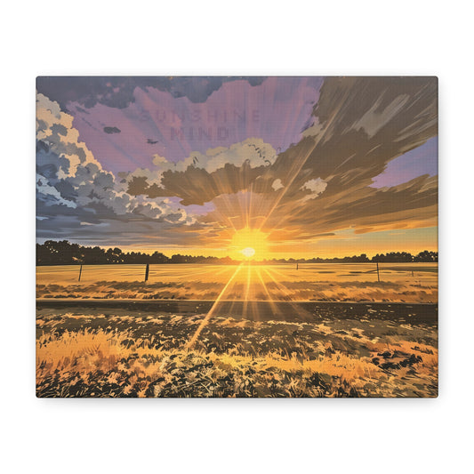 Sunshine Mind, Canvas Art Print