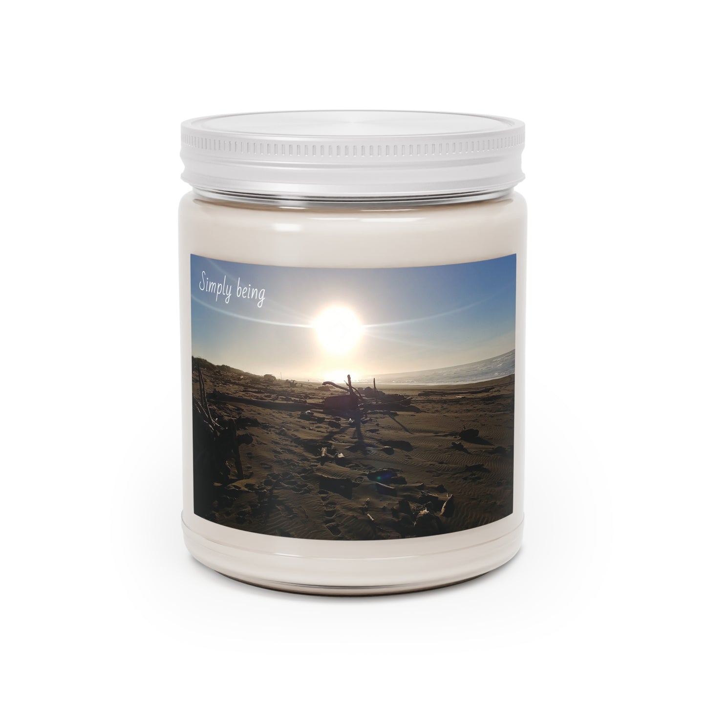 Mindfulness Candle for Wellness, 8 Eco-Friendly Scents, Non‑Toxic Glass Jar, Simply Being