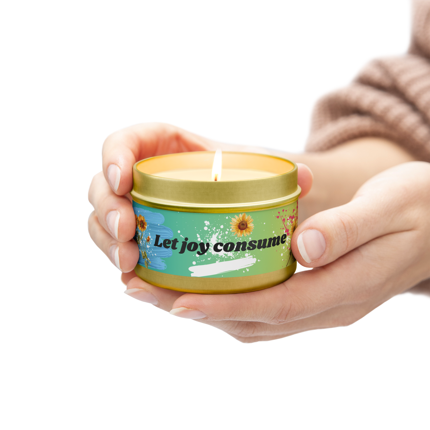 Happiness Well Being Candle, Let Joy Consume