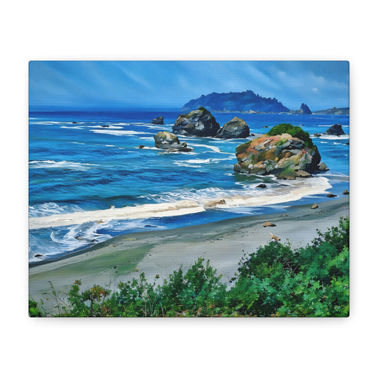 Pacific Ocean Blue, Art Print