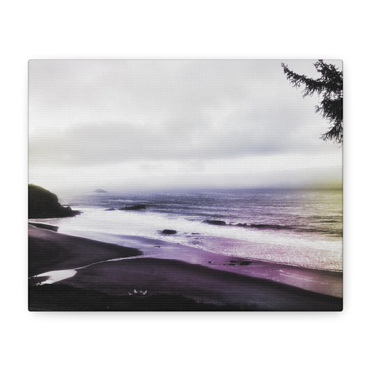 Ocean View, Hint of Color Canvas