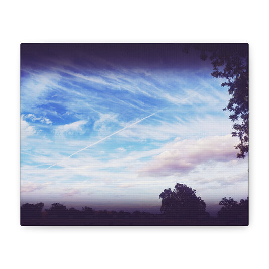 Serenity in Sky, Canvas Print