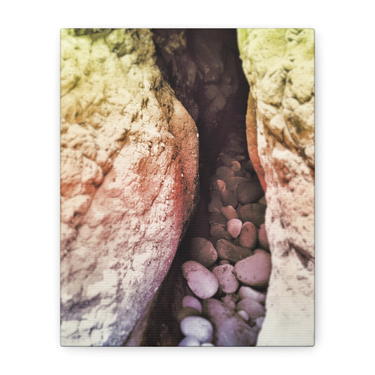 Hidden Cave By the Sea, 8x10"