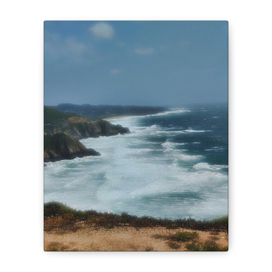 Coastal Wall Art, Ocean Canvas