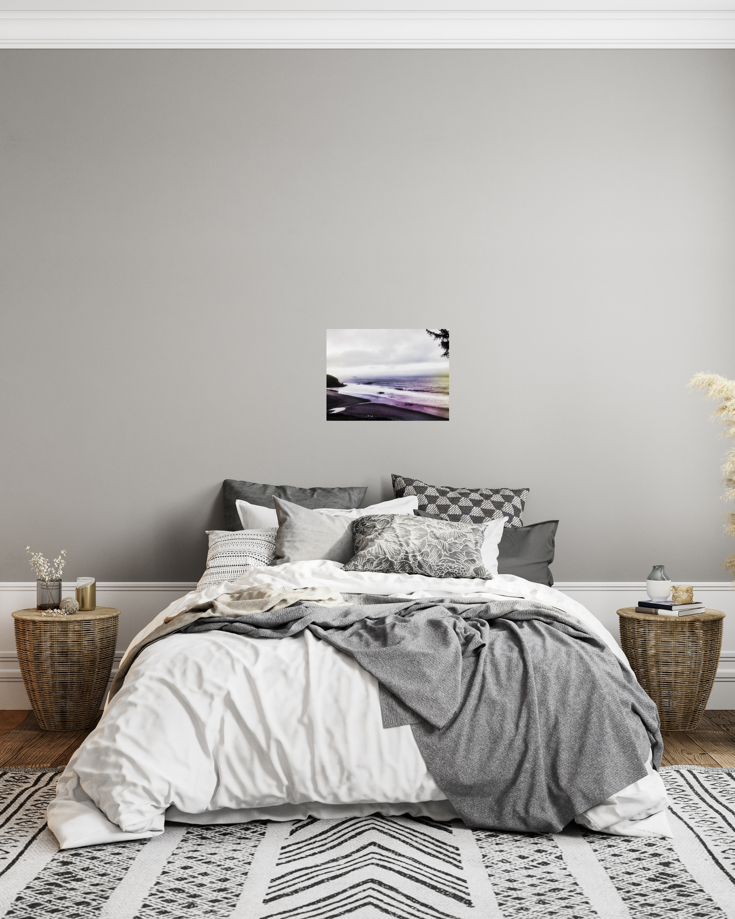 Ocean View, Hint of Color Canvas