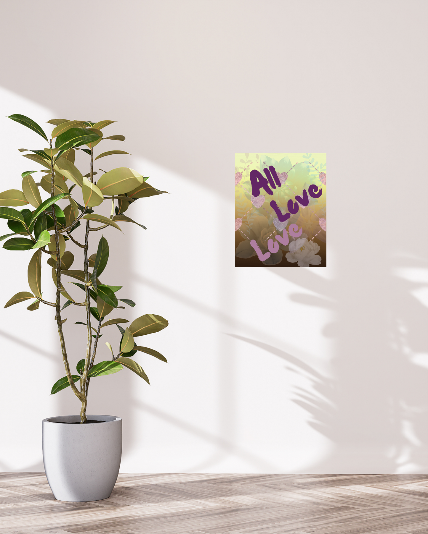 All Love, Canvas Wall Art