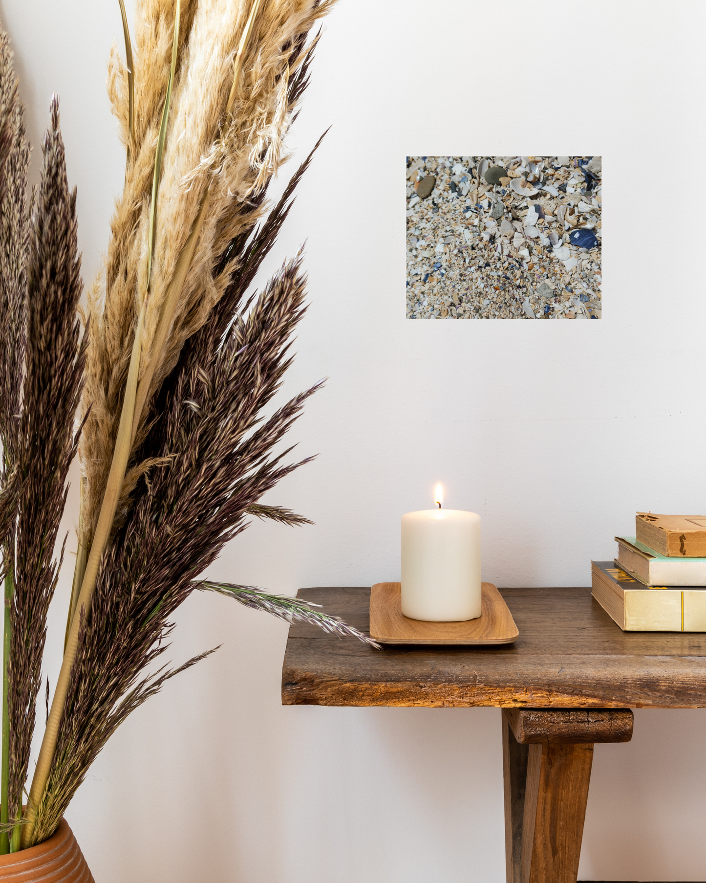 Shell Beach, Coastal Canvas Decor
