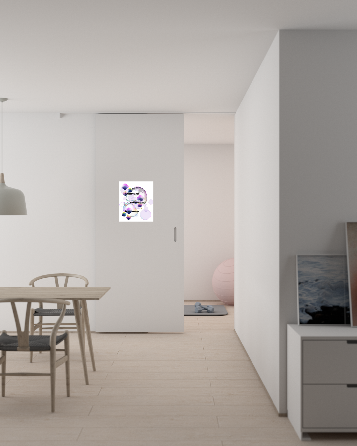 Interconnected, Wall Print Art