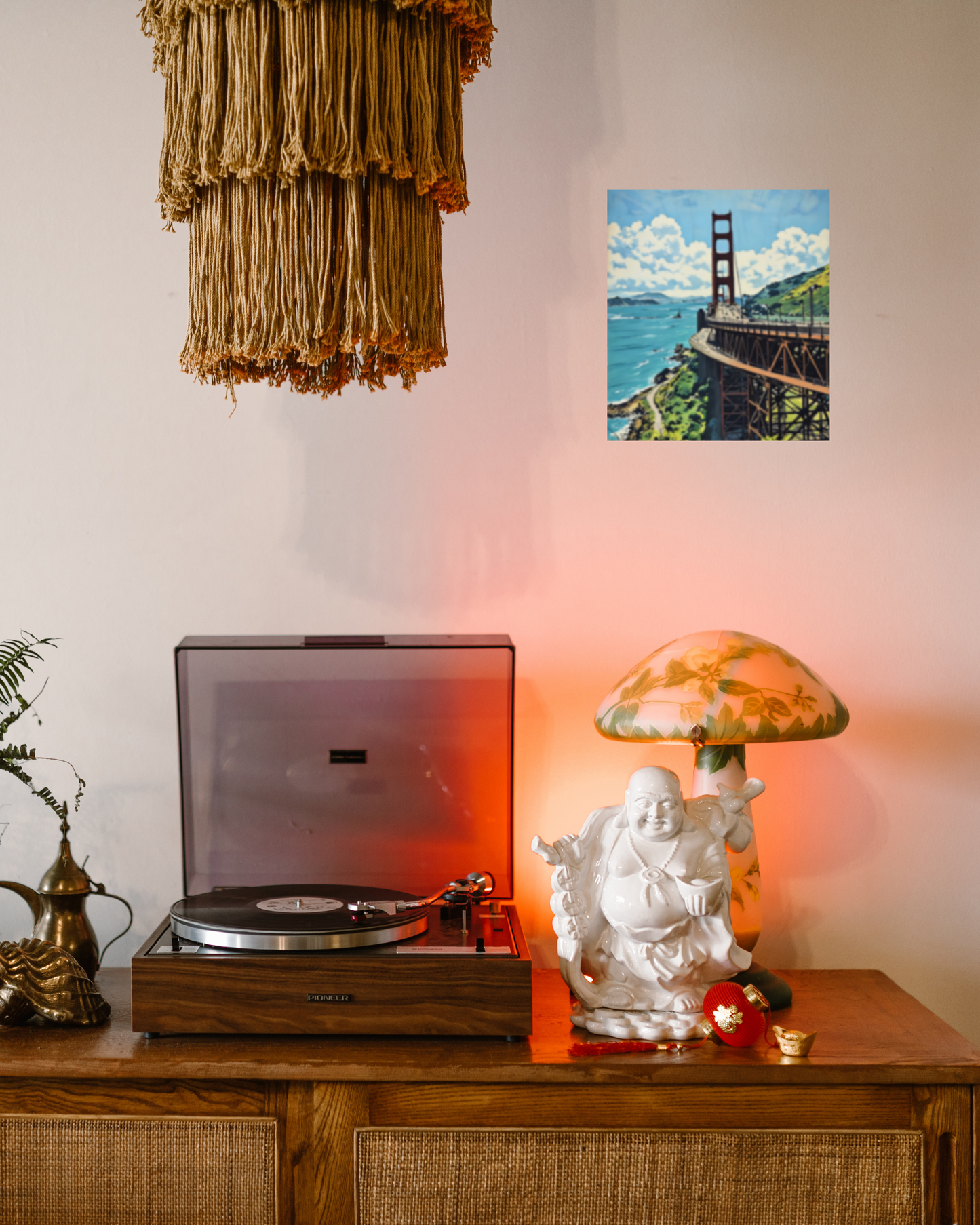 Golden Gate Bridge Canvas, 8x10"