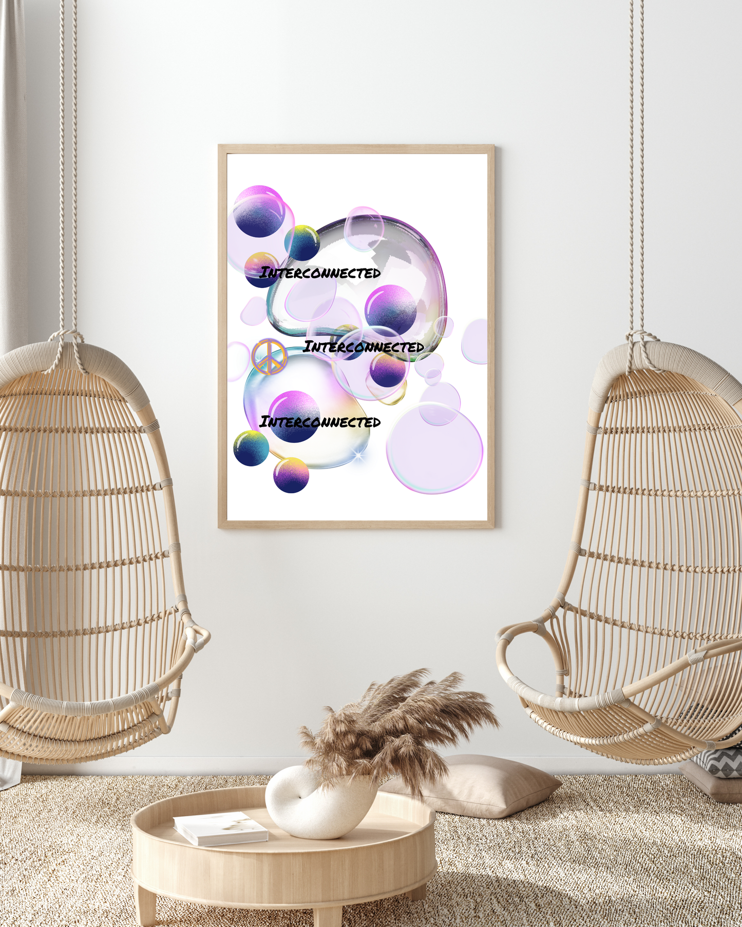 Interconnected, Wall Print Art