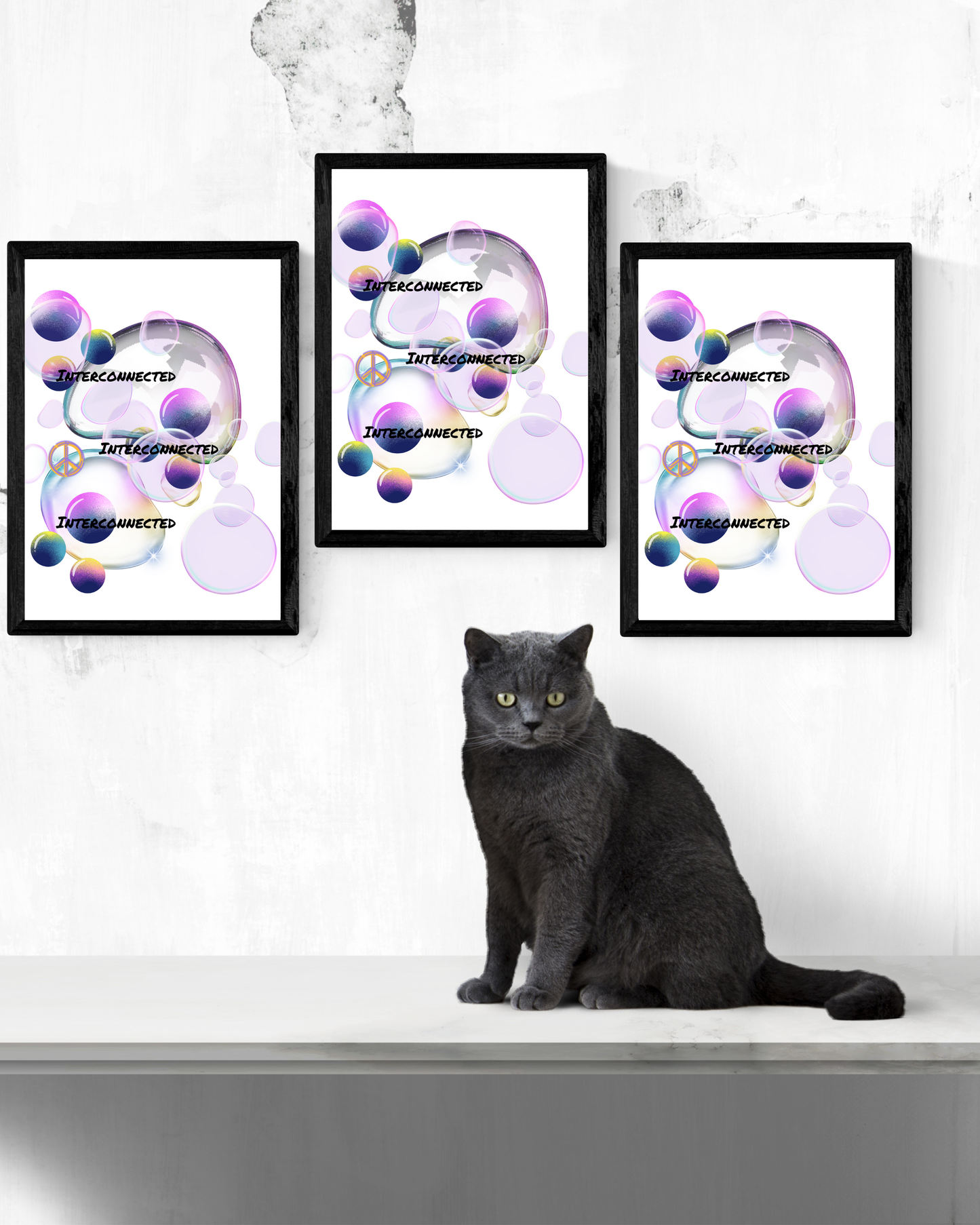 Interconnected, Wall Print Art
